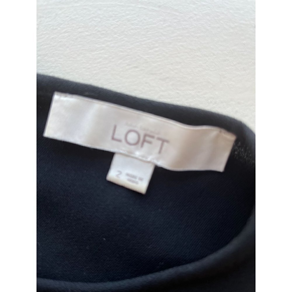 Loft Classic Little Black Dress 2 - Picture 7 of 7